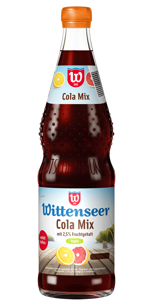 Wittenseer Cola Mix Cola mit Orange Flasche 700ml