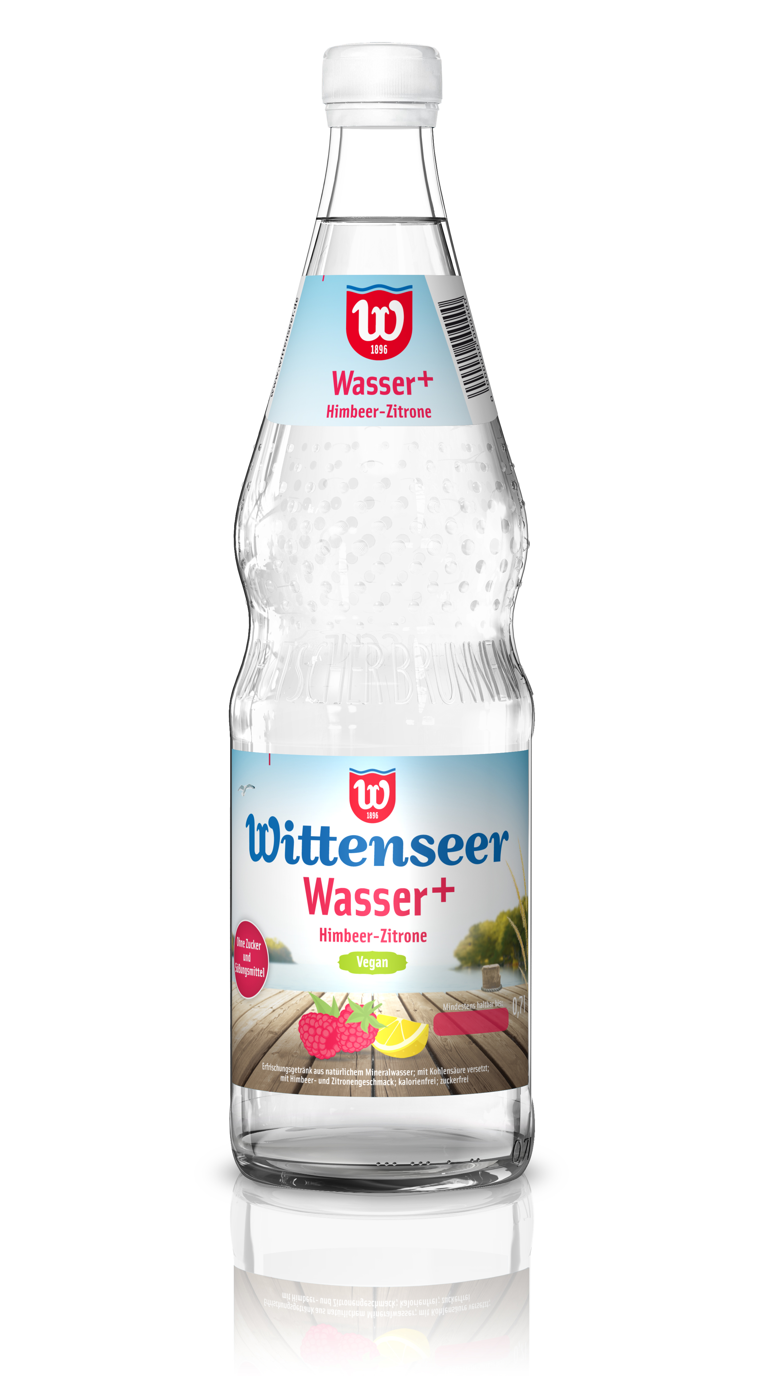 Wittenseer Wasser plus Himbeer Zitrone