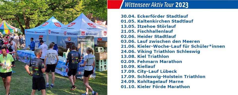 Wittenseer Aktiv Tour 2023 Terminübersicht