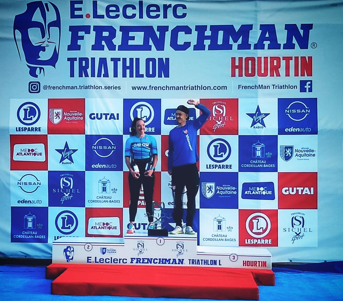 1. Platz in der Altersklassenwertung beim Frenchman an der Atlantikküste