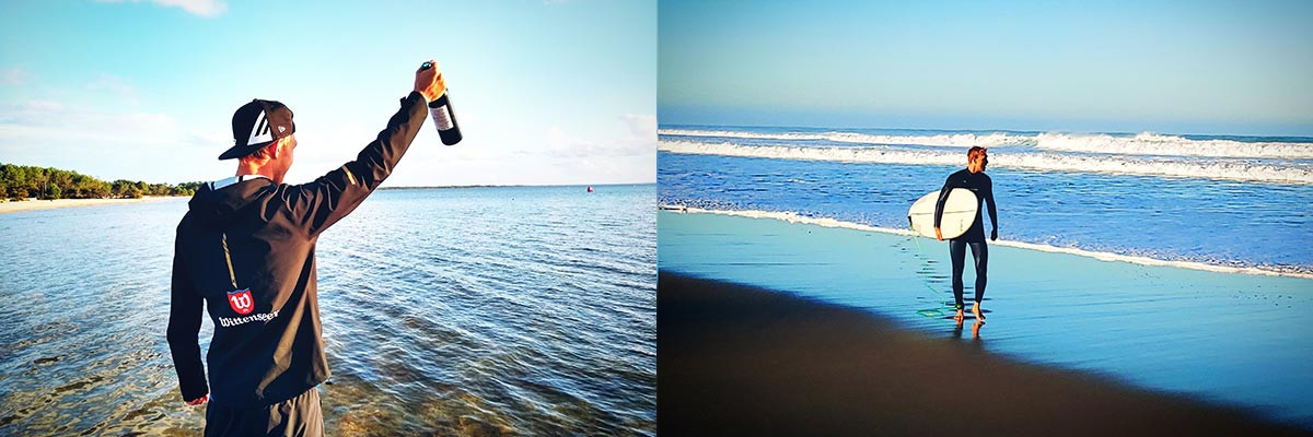 Saisonpause an der Atlantikküste