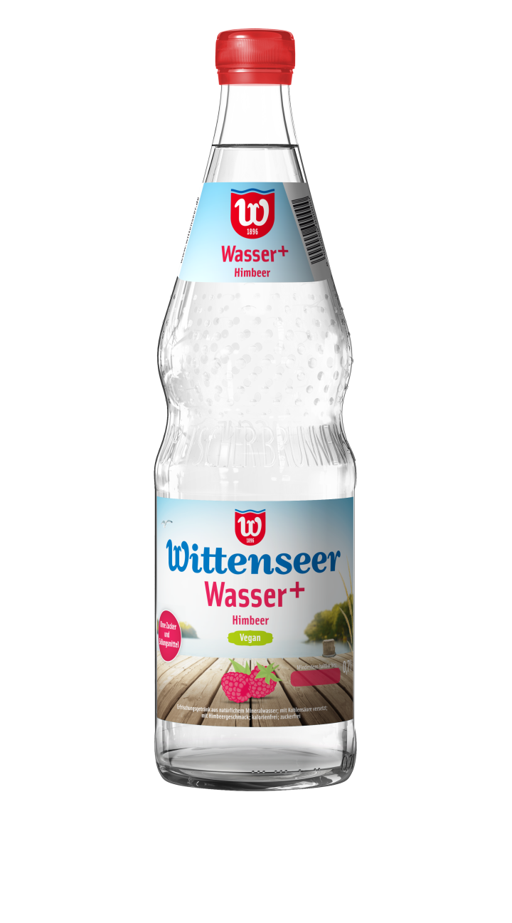 Wasser + Orange 700ml Flasche