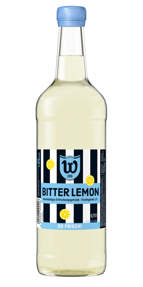 Wittenseer Bittergetränke Bitter Lemon Flasche 0,75l