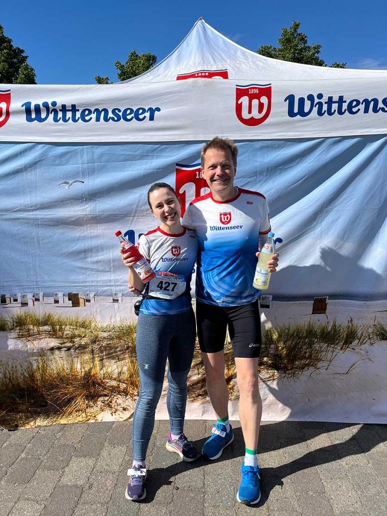 Das Aktiv Team beim Fischhallenlauf