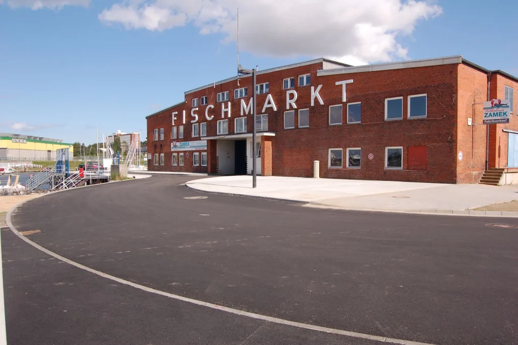 Fischhalle beim Fischhallenlauf